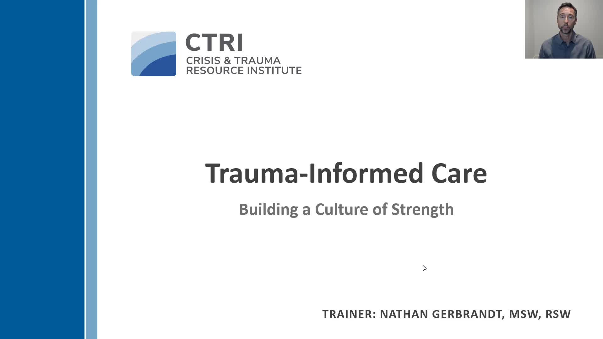 On-Demand Webinar: Trauma-Informed Care - Crisis & Trauma Resource ...