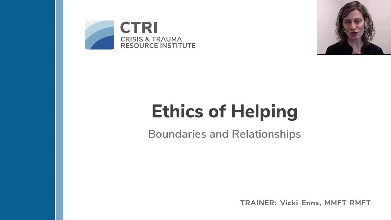  Ethics of Helping Book Cover