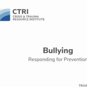 Image of webinar slide for Bullying with Mike Labun