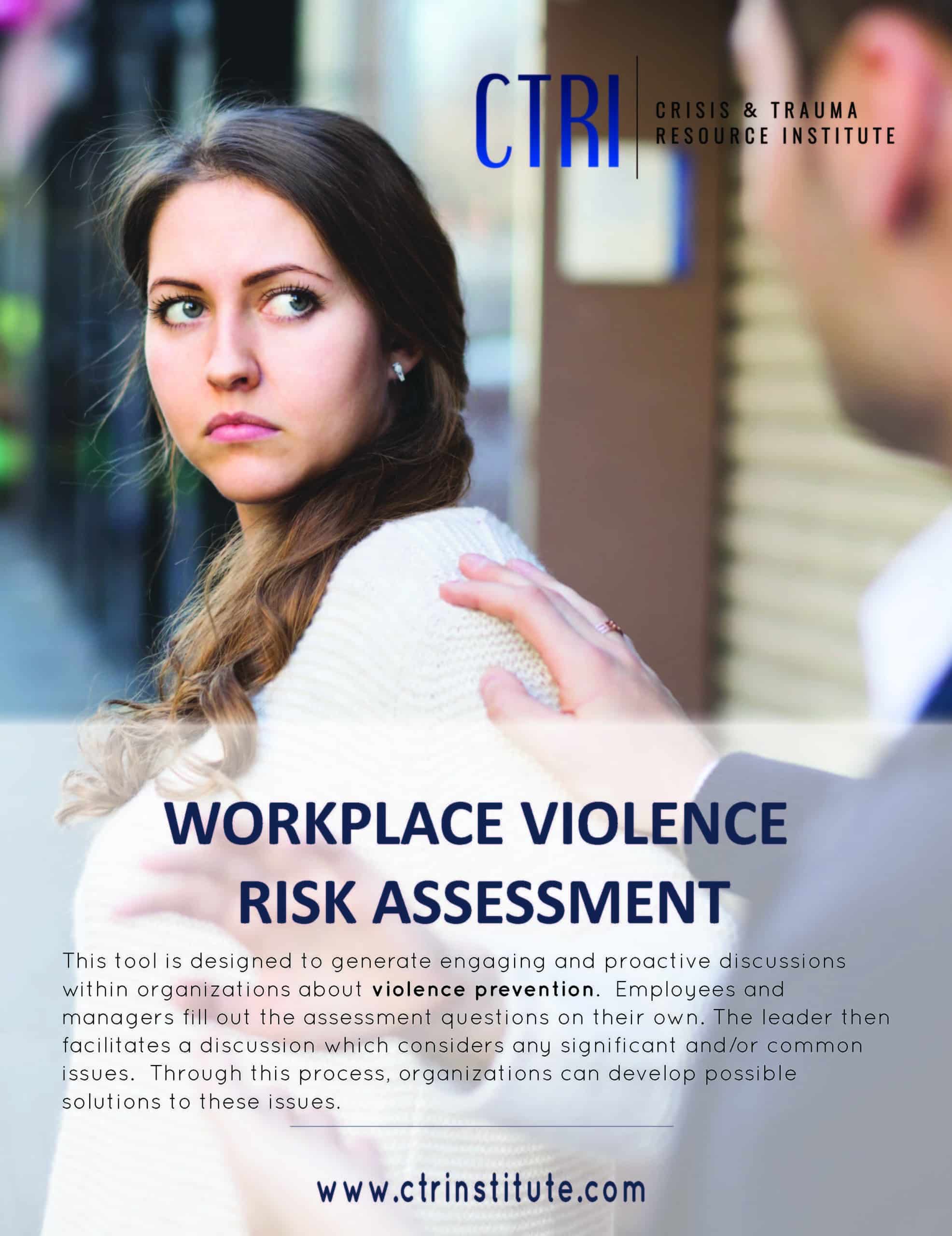 Workplace Violence Risk Assessment Tool Product Image