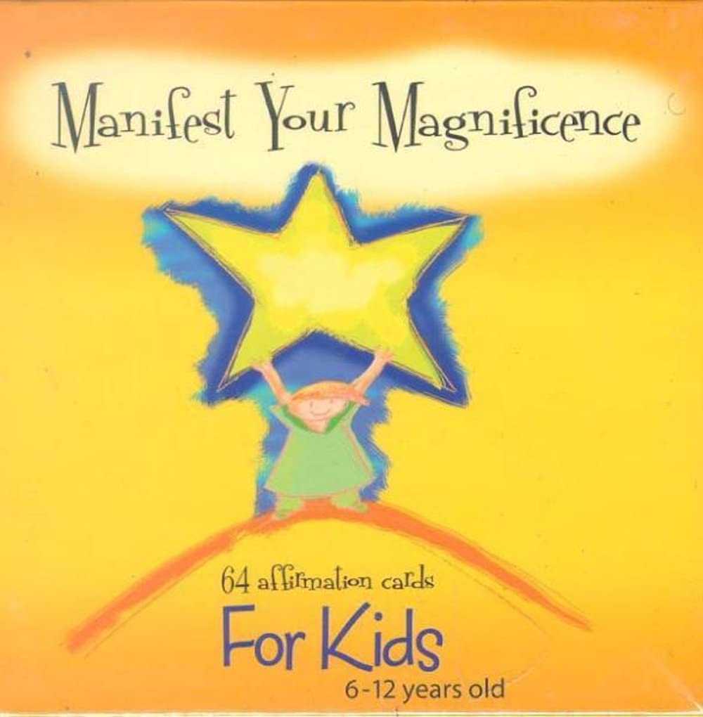 Image of Manifest your Magnificence Affirmation cards for kids