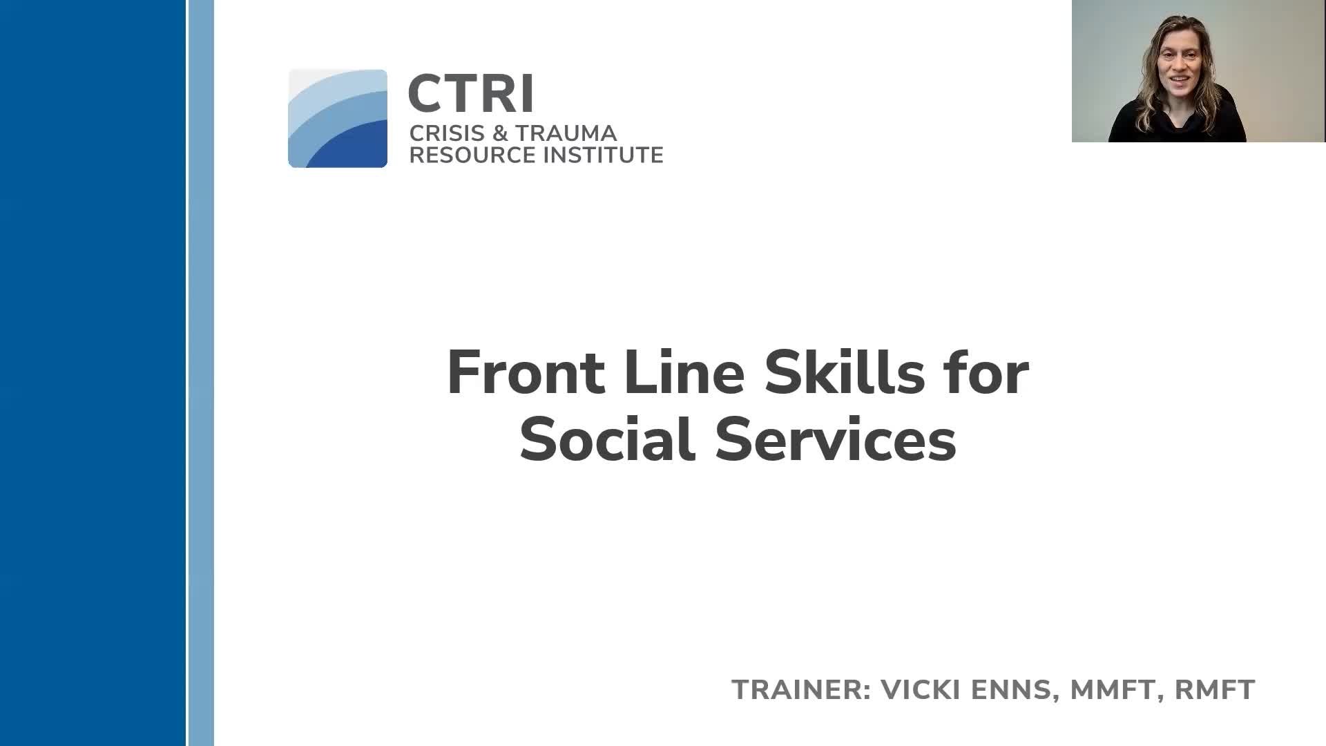  Front Line Skills for Social Services Book Cover