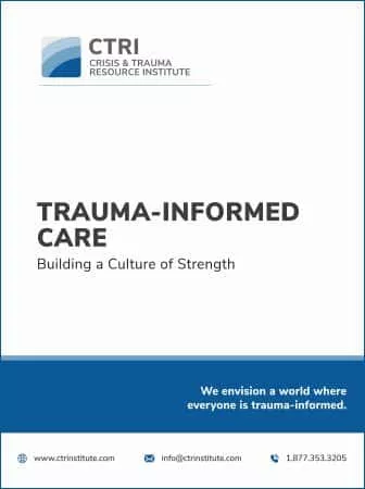Train-the-Trainer Trauma-Informed Care E-Manual Book Cover