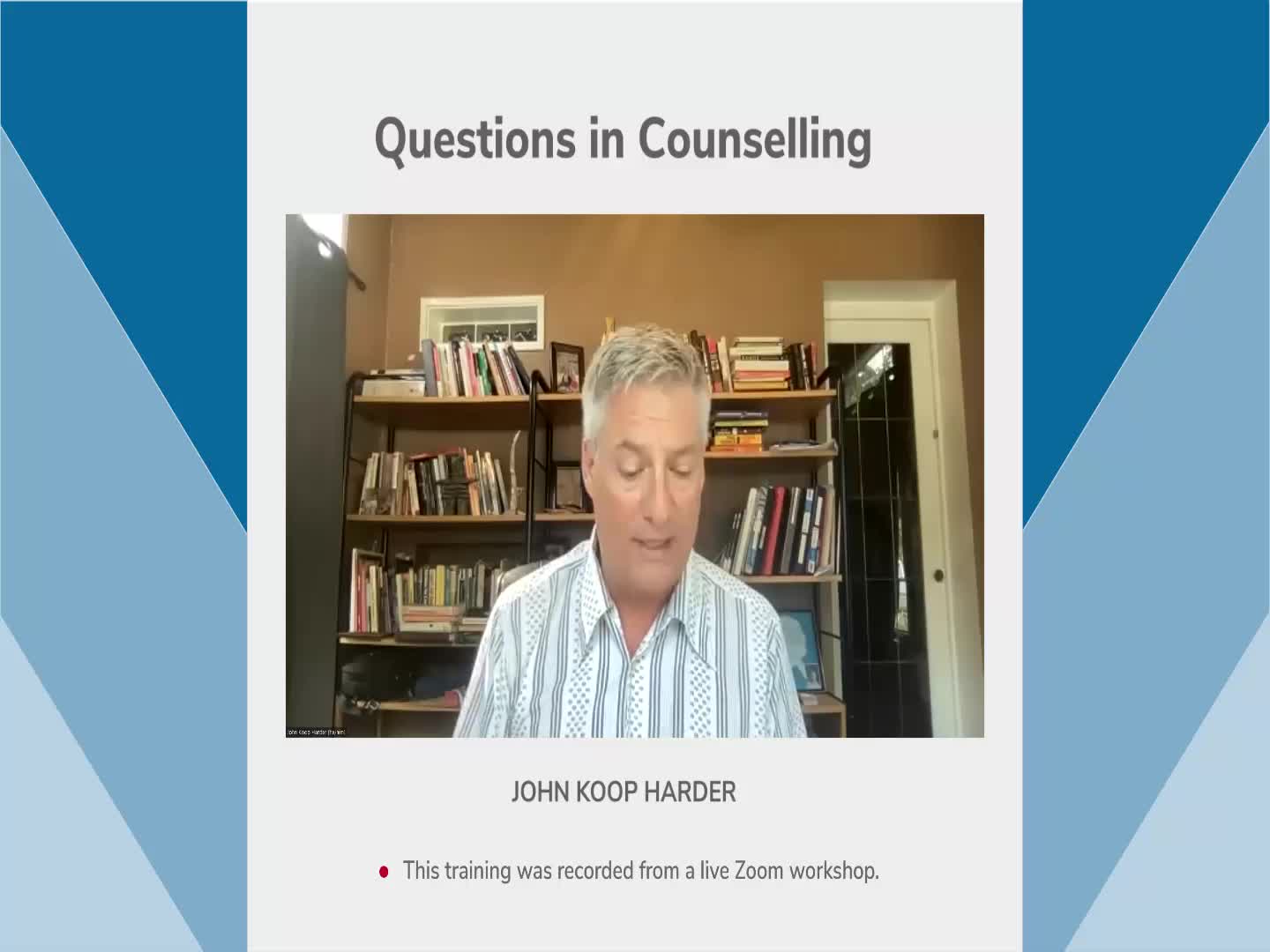 Questions in Counselling Part 1 of 1 Product Image