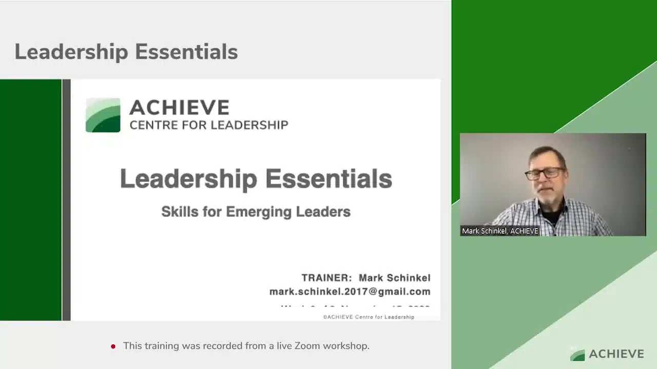  Leadership Essentials Part 6 of 8 Product Image