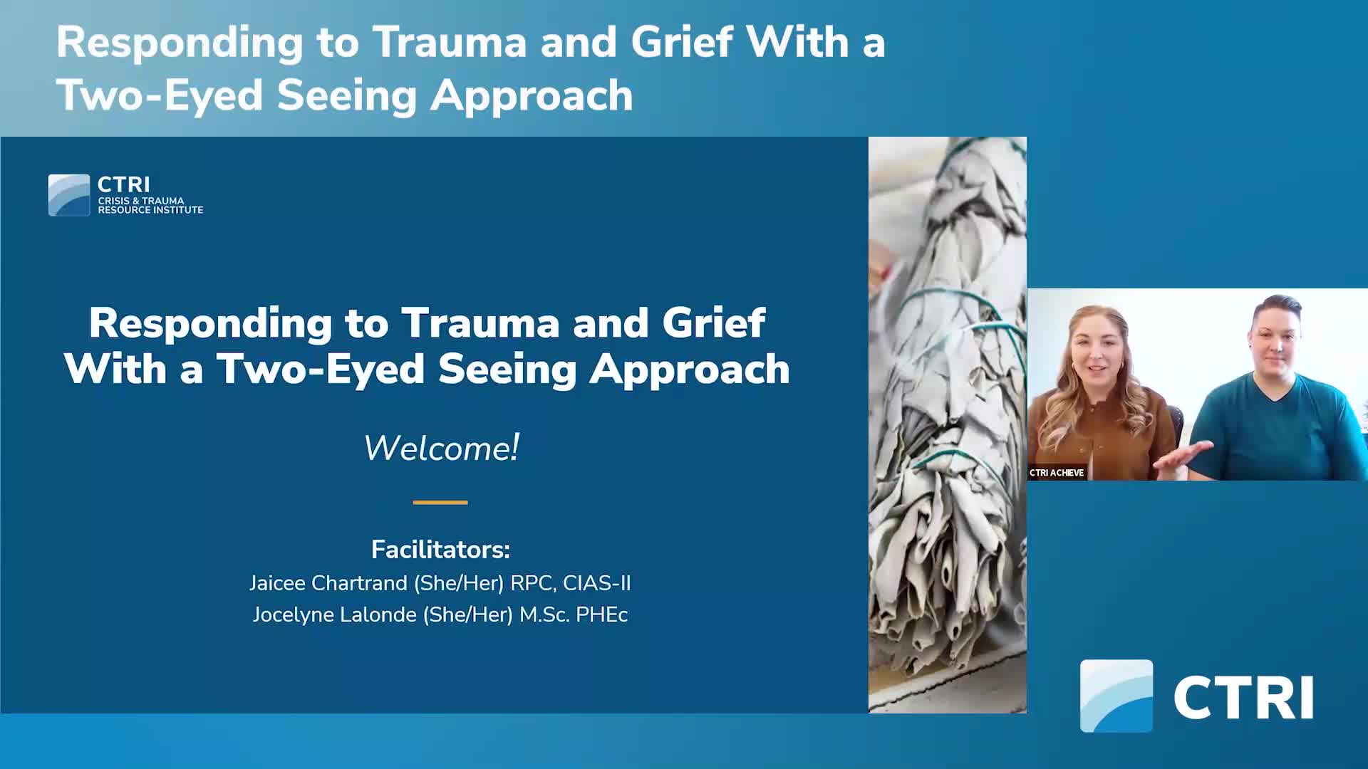  Responding to Trauma and Grief With a Two-Eyed Seeing Approach Product Image