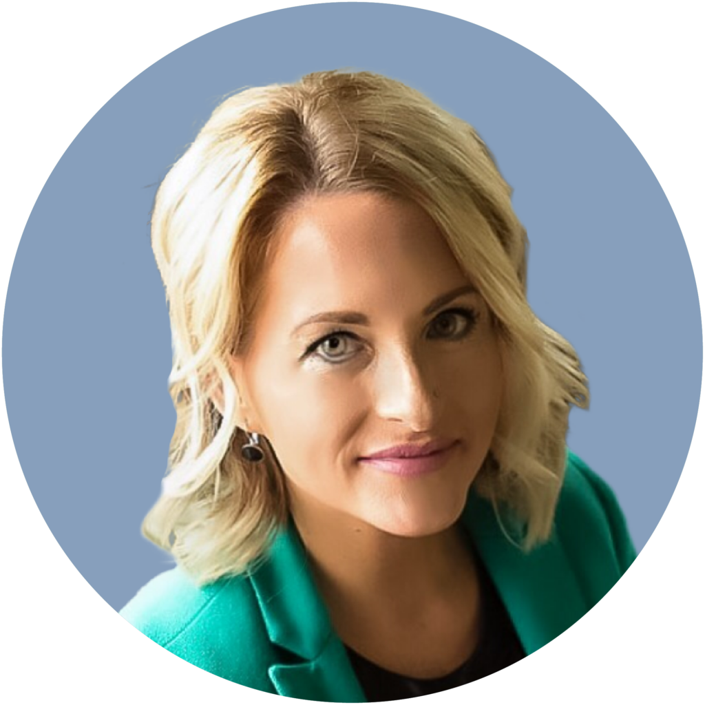 Circle photo of trainer Sheri Coburn
