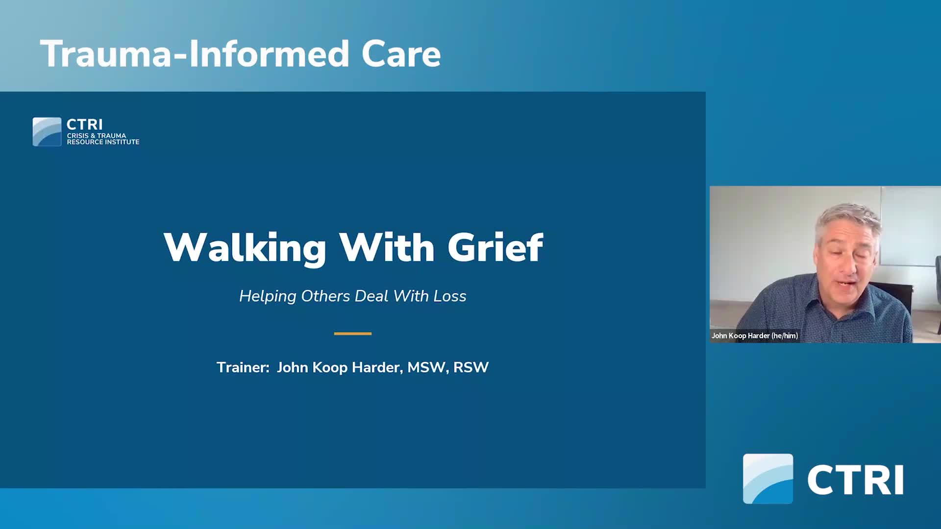 Walking with Grief Part 1 of 2 Product Image