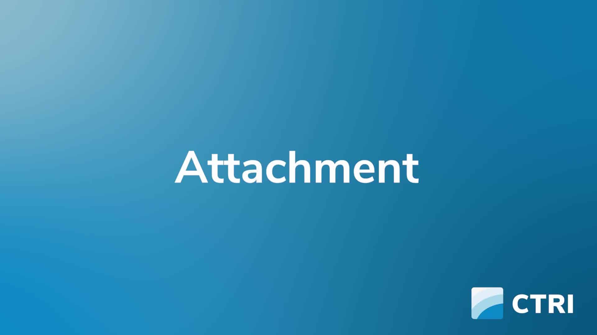  Attachment Book Cover