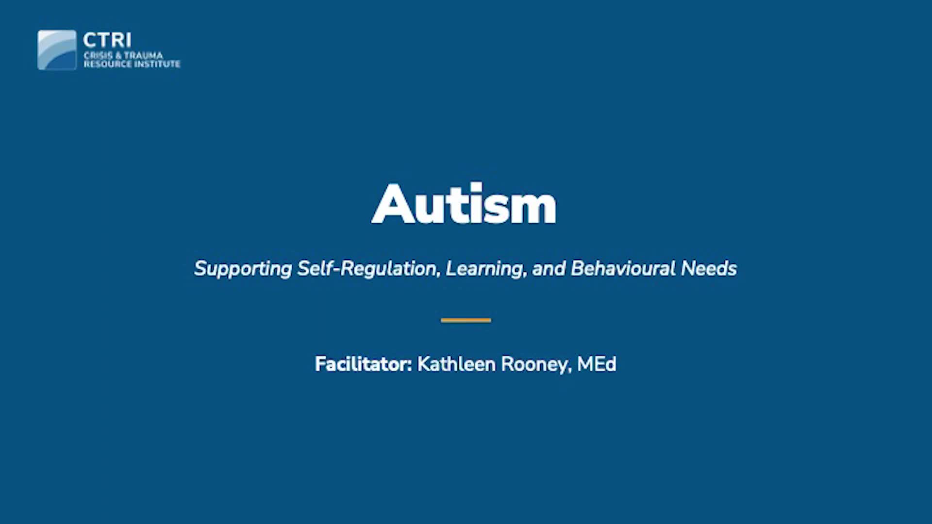 Autism Part 3 of 4 Product Image