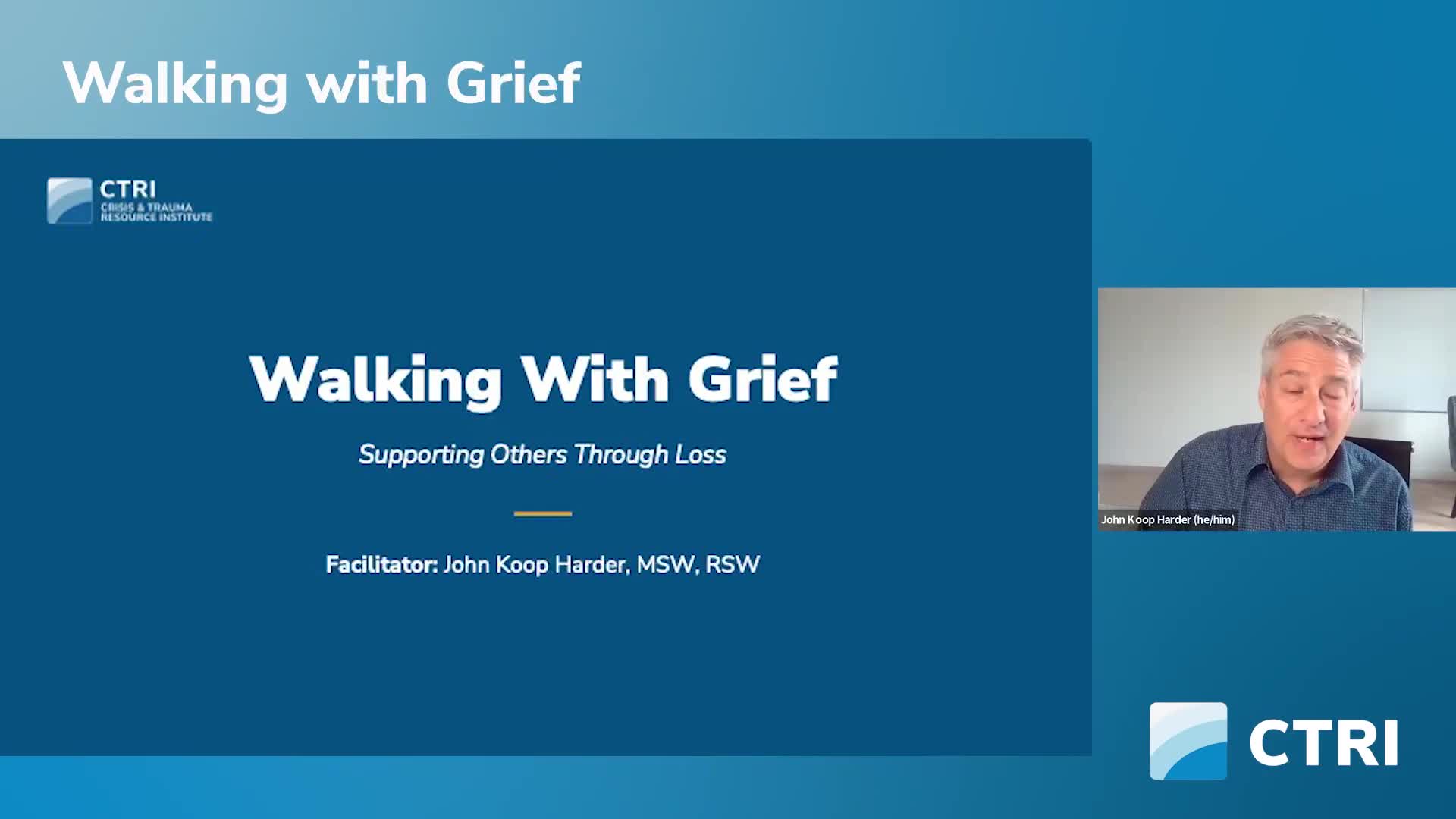Walking with Grief Part 1 of 2 Product Image