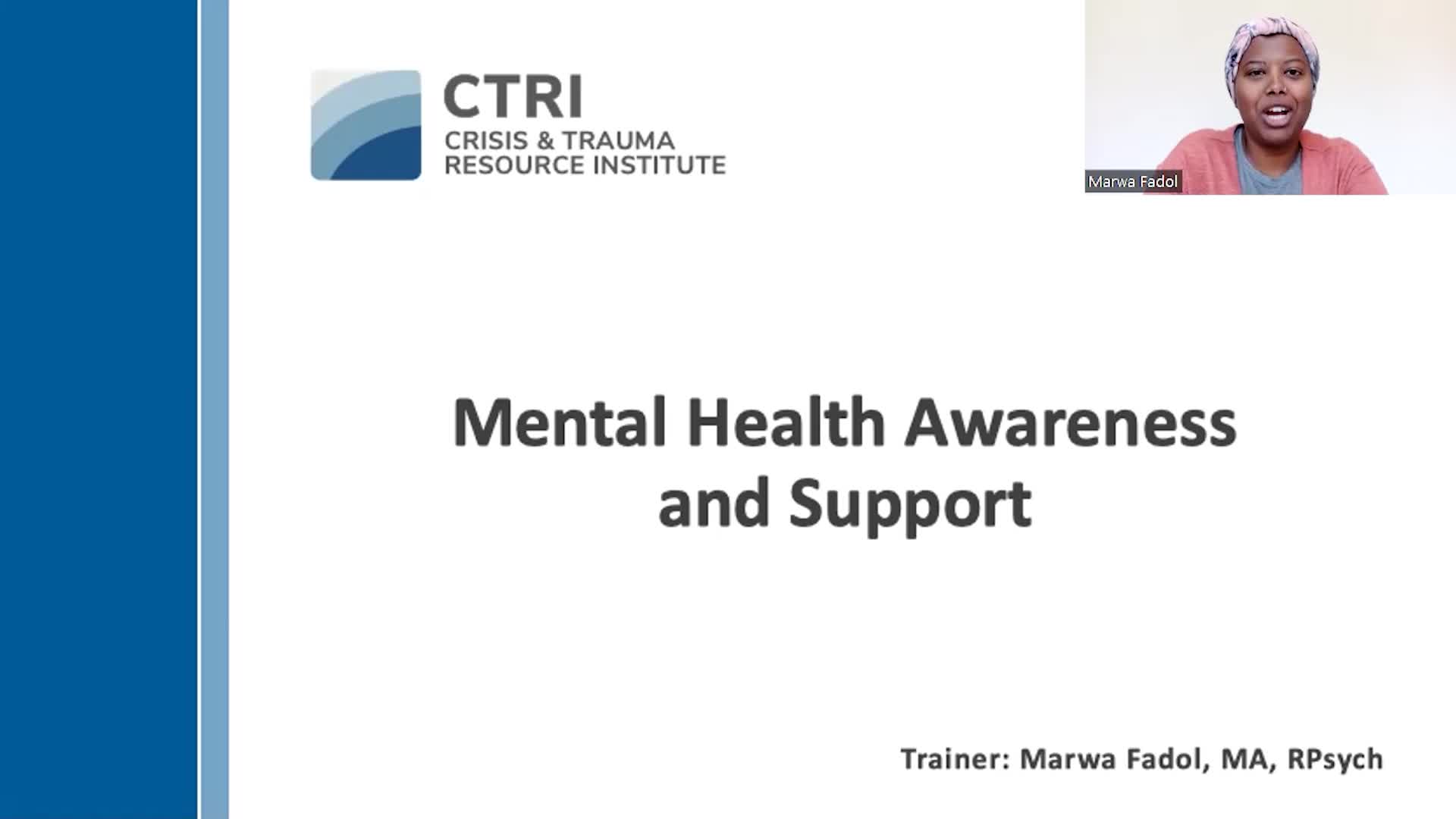 On-Demand Webinar: Mental Health Awareness and Support